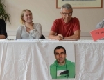 Ni ere banoa kolektiboak gaur Baionan egin duen agerraldia. Argazkia Sylvain SENCRISTO.