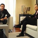 Pasa den astelehenean bildu ziren Hasier Arraiz eta Iñigo Urkullu. Raul Bogajo / Argazki Press